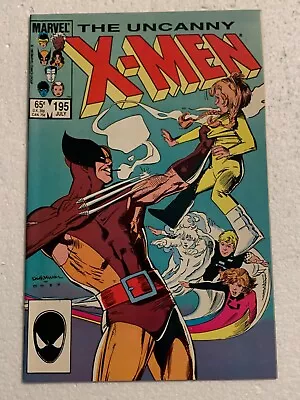 Buy Uncanny X-men #195 Nm Marvel Comics - Copper Age 1985  - Uxm • 16.06£