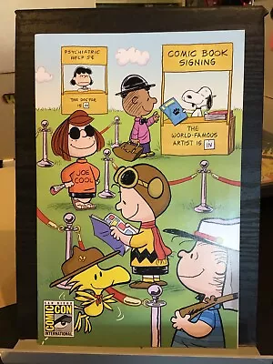 Buy 2012 Sdcc Variant Peanuts #1 Boom San Diego Comic Con Charlie Brown High Grade • 10.32£