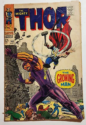 Buy The Mighty THOR 140 By Jack Kirby And Stan Lee, KANG Appears, I Combine Shipping • 8£