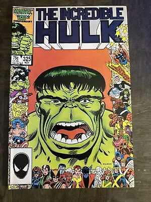 Buy INCREDIBLE HULK #325 Marvel, 1962 VF Anniversary Cover • 7.91£