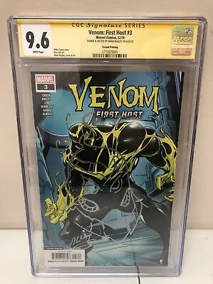 Buy 2018 Venom: First Host #3 Signed & Sketch Of Sleeper By Mark Bagley CGC 9.6 • 197.64£
