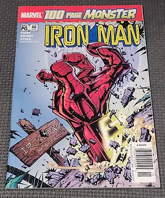 Buy IRON MAN #46 (2001) Newsstand Variant Legacy #391 Marvel Comics 100 Page Monster • 6.42£