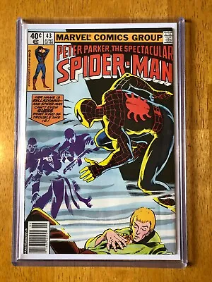Buy Spectacular Spider-Man #43 1980 NM+ NEWSSTAND 1st KINGSLEY Later 1st Hobgoblin • 220.78£
