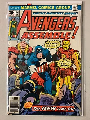 Buy Avengers #151 Newsstand New Avengers Line-up 4.0 (1976) • 6.40£