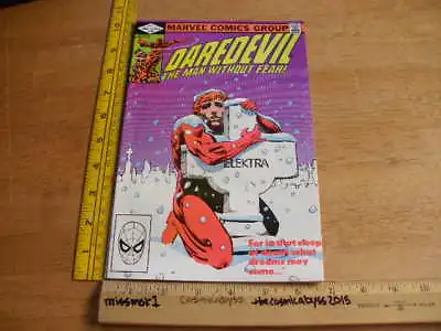 Buy Daredevil 182 NM Comic Book 1982 Elektra HIGH GRADE! Bullseye Appearance • 16.02£