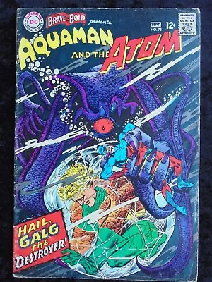 Buy Brave & The Bold #73 Aquaman & Atom Dc Comics Silver Age Dc Comics • 11.06£