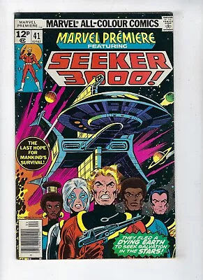 Buy Marvel Premiere # 41 Featuring Seeker 3000 Apr 1978 VF • 3.95£