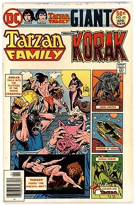 Buy Tarzan Family #62 VF 8.0 1975 Joe Kubert Cover • 7.16£
