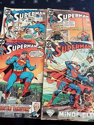Buy Superman #31,33,35,36 1989 Four Issue Lot • 4£