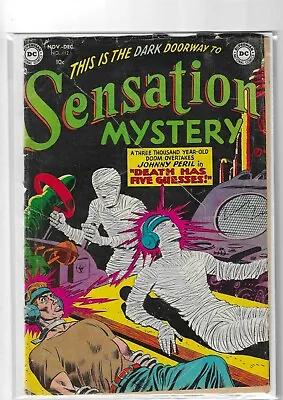 Buy Sensation Mystery # 112 Good DC Golden Age [Johnny Peril] • 95£