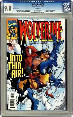 Buy Wolverine #131B Uncensored Variant CGC 9.8 1998 0947205033 • 90.92£