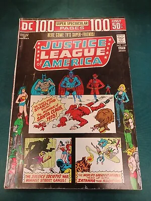 Buy Justice League Of America #110 2ND APP JOHN STEWART GREEN LANTERN DC 1974 FN+ • 31.63£