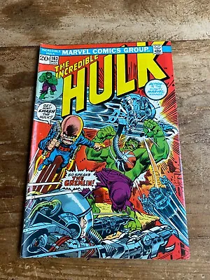 Buy Incredible Hulk #163 Marvel Comics 1973 Steve Englehart Herb Trimpe B • 10.45£