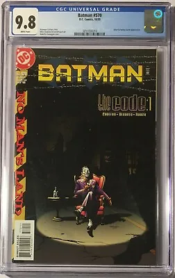 Buy Batman #570 CGC 9.8 🔥 Second Appearance Of Harley Quinn In DCU Continuity🔥 • 134.61£