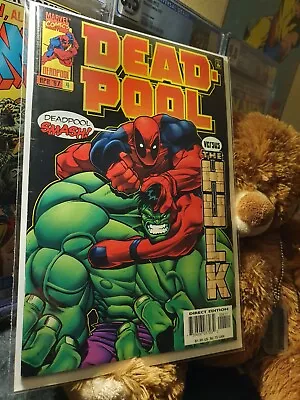 Buy Deadpool 4 - Vf - 1st Deadpool Talk To Reader - Deadpool V Hulk 1997 1st Ongoin • 18.99£