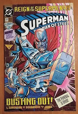 Buy Superman The Man Of Steel #22 - DC Comics 1st Print • 6.99£