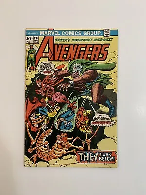 Buy Avengers 115 FN Part 1 Of The Avengers Defenders War John Romita Jr Marvel 1973 • 19.71£