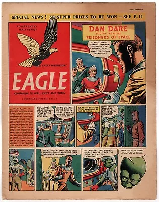 Buy Eagle Vol 6 #5, 4th February 1955. FN. Dan Dare. From £3* • 3.99£