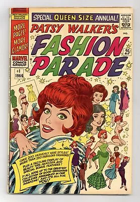 Buy Patsy Walkers Fashion Parade #1 GD+ 2.5 1966 • 66.12£