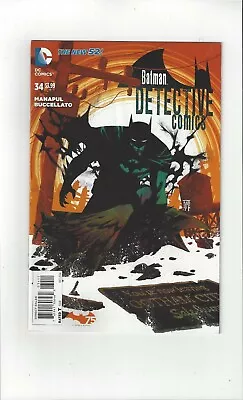 Buy DC Comics Batman Detective Comics No. 34 October  2014  $3.99 USA • 4.99£