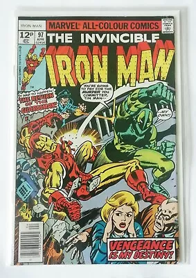Buy The Invincible Iron Man #97 (1977) Marvel Comics Very Good 6.5 • 7.99£