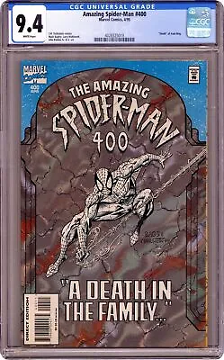 Buy Amazing Spider-Man #400C No Overlay Variant CGC 9.4 1994 4028325019 • 60.06£