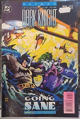 Buy Batman Legends Of The Dark Knight #68 (1989) Sticker Copy Vf/nm Dc • 4.95£