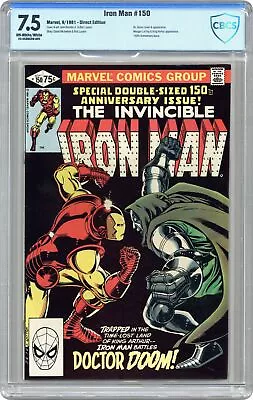 Buy Iron Man #150 CBCS 7.5 1981 23-0C08C09-005 • 71.16£