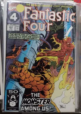 Buy Fantastic Four  # 357 1991  MARVEL  Puppet Master Alicia Revealed As A Skrull • 2.72£