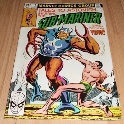Buy Tales To Astonish (1979 2nd Series) #12...Published Nov 1980 By Marvel • 9.99£