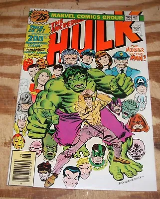 Buy Incredible Hulk #200 Very Fine/near Mint 9.0 • 44.15£