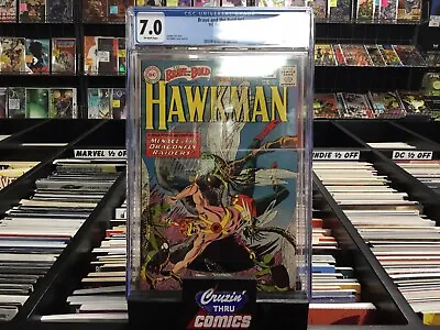 Buy Brave And The Bold #42 (1962) CGC 7.0! Hawkman! Joe Kubert Cover! • 135.91£