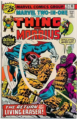 Buy Marvel Two-In-One (Marvel, 1974 Series) #15 VF/NM Thing & Morbius • 11.98£