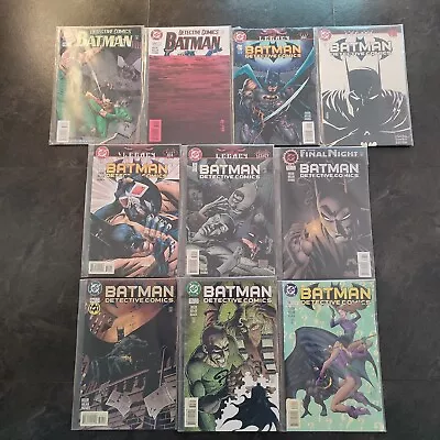 Buy Detective Comics #698 To #706 + #700 Variant - DC 1996 - 9 Comic Run - Batman • 16.99£