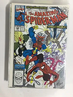 Buy The Amazing Spider-Man #340 (1990) VF3B126 VERY FINE VF 8.0 • 2.36£