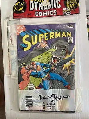 Buy SUPERMAN #324 3 Comic Multi Pack Flash 262 Firestorm Nm 9.4 High Grade • 97.76£