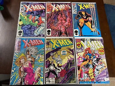 Buy Uncanny X-men Comics Lot 191 205 207 214 248 281 VF+/NM Marvel Keys (6) Issues • 27.67£