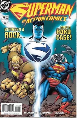 Buy Action Comics Comic Book #734 Superman DC Comics 1997 VERY HIGH GRADE NEW UNREAD • 3.21£