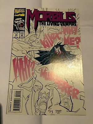 Buy Morbius The Living Vampire # 14 October 1993 Marvel Comics VGC • 3.99£