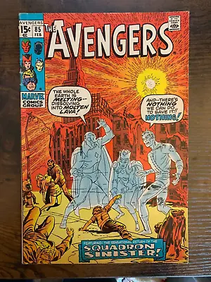 Buy The Avengers #85 - Feb 1971 - Vol.1 - 1st Team App. Of Squadron Supreme   (6486) • 68.30£