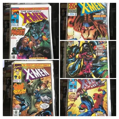 Buy The Uncanny X-Men #345 - 350 (1963 Marvel) Lot Of 6 Spider-man, Magento And More • 19.77£
