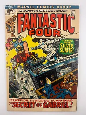 Buy Fantastic Four #121 Silver Surfer Vs. Air Waker Fine/Very Fine Oxidation Front • 24.13£