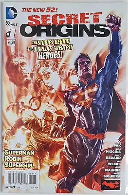 Buy Secret Origins #1 Of 11 (06/2013) - New 52 - Superman, Robin & Supergirl F/VF • 4.90£