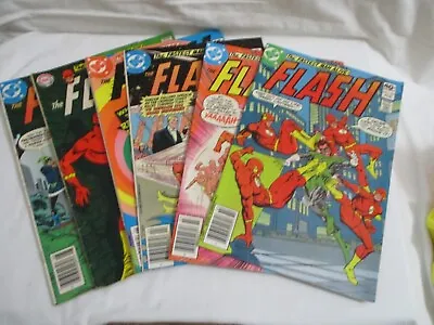 Buy DC Comics  6 Flash Comics 1 -1969 &  5 - 1980's • 12.64£