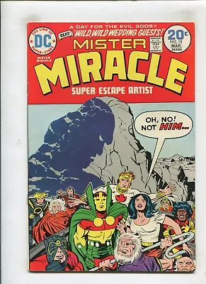 Buy Mister Miracle #18 (7.0/7.5) Wild, Wild Wedding Guests!! 1973 • 8.03£