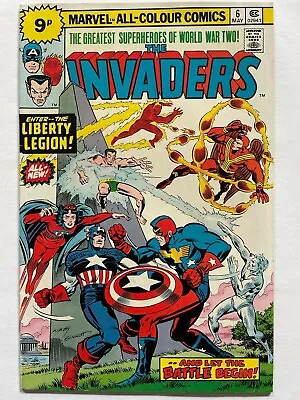 Buy Marvel Comics The Invaders #6 1976 • 7£