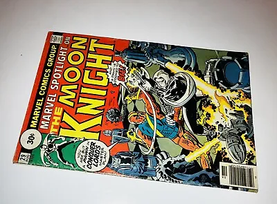 Buy Marvel Spotlight 30 Cent Variant #29 ~ Moon Knight Vintage Marvel Comics 1976 🔑 • 70.35£