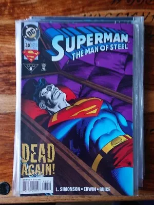 Buy Superman The Man Of Steel 38-44 DC Comics • 25£
