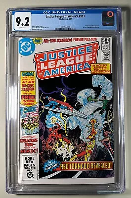 Buy (CGC 9.2) Justice League Of America #193  8/81 • 98.55£
