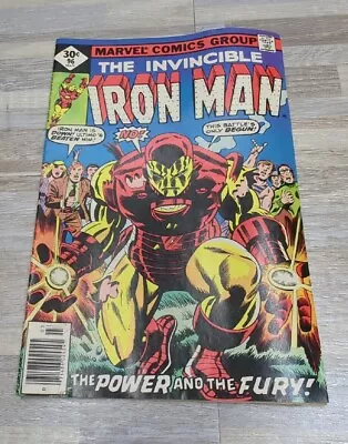 Buy IRON MAN 96 Ultimo 1st M. O'Brien As Guardsman Marvel Comic 1976 • 10.30£
